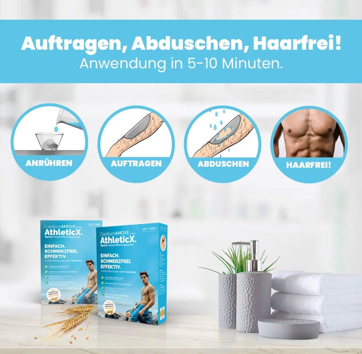 ATHLETICX hair removal powder - MADEMEN EU