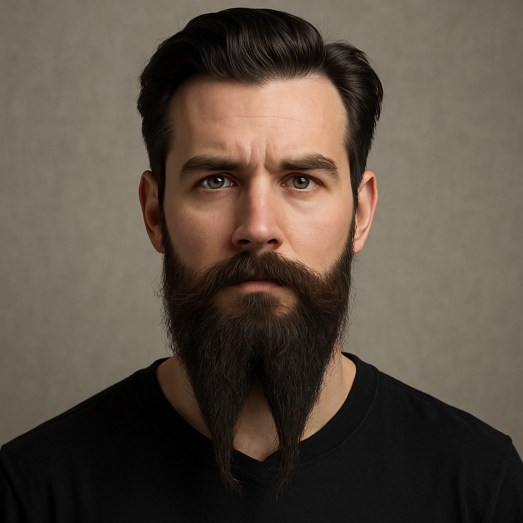 French Fork Beard – The Split-Tip Classic with Attitude