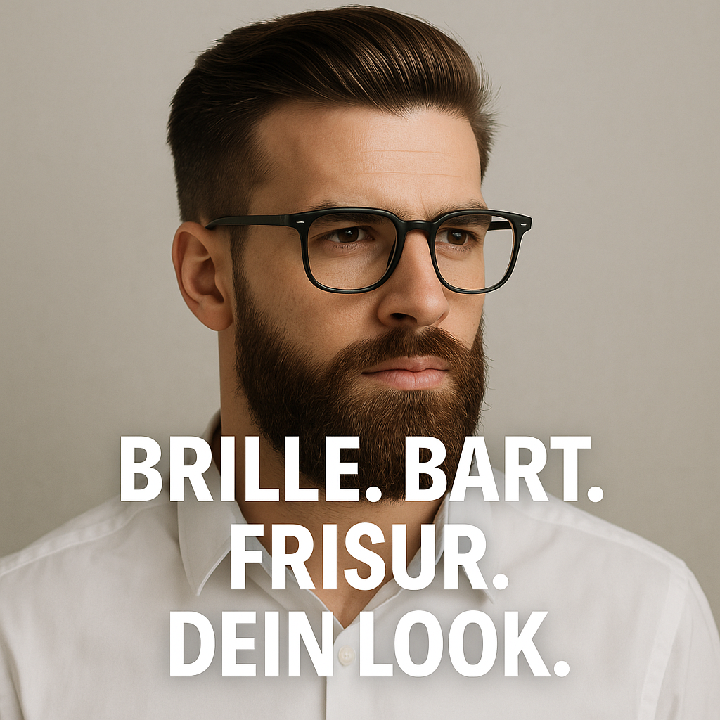 Brille Bart Frisur  Look Guide  mademen.ch