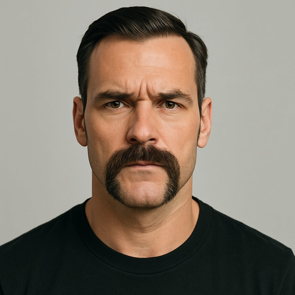 Horseshoe Mustache – The Rebel’s Power Beard