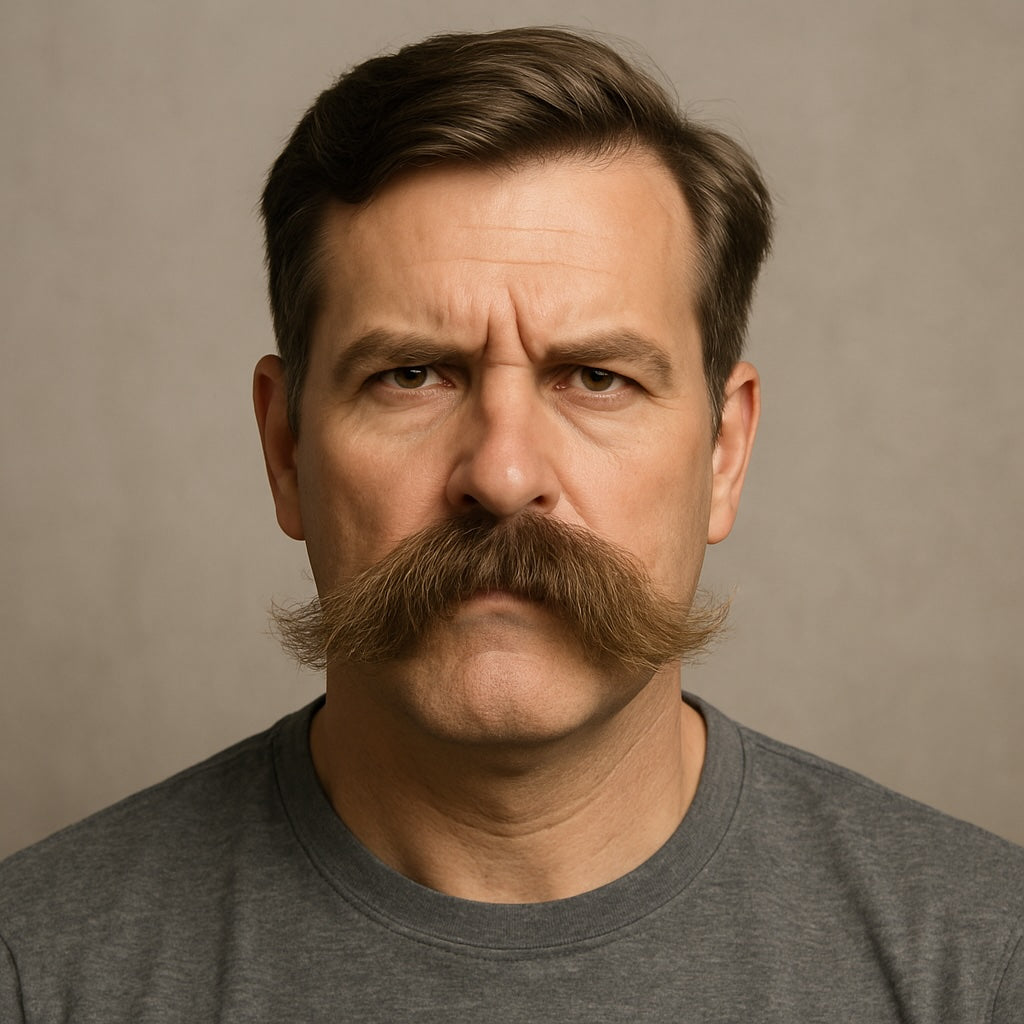 Walrus Mustache – The Bold Mustache for Men with Presence