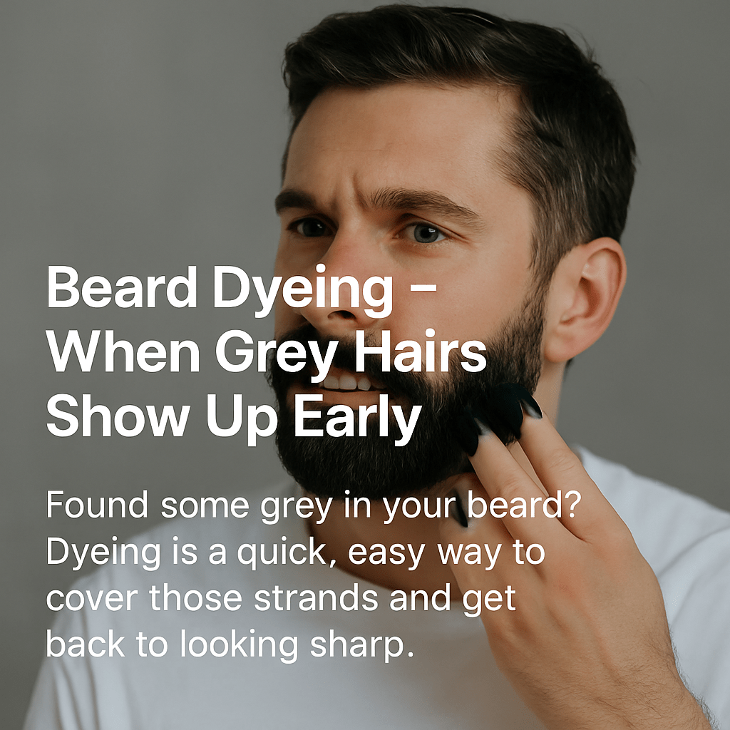 Beard Dyeing for Men – How to Cover Grey Hairs with Style - MADEMEN EU
