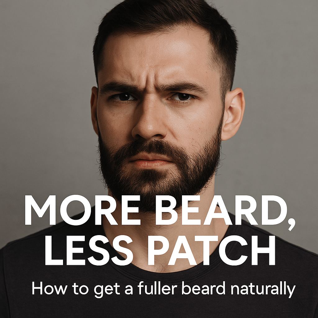 How to Grow a Fuller Beard – Tips for Patchy Growth - MADEMEN EU