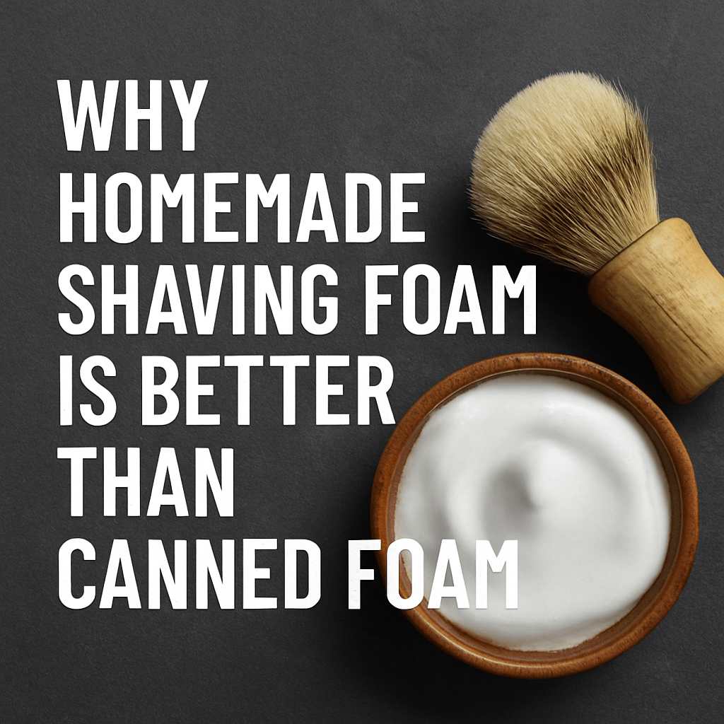 Shaving Soap vs. Canned Foam – Which One Is Better? - MADEMEN EU