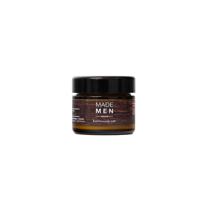 NATUREL - Bartmousse soft für den kürzeren Bart - MADEMEN EU